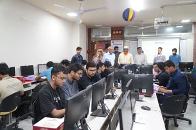 Lines of code, endless logic, and pure determination on display.