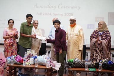 Prize giving Ceremony for Inter College Contest